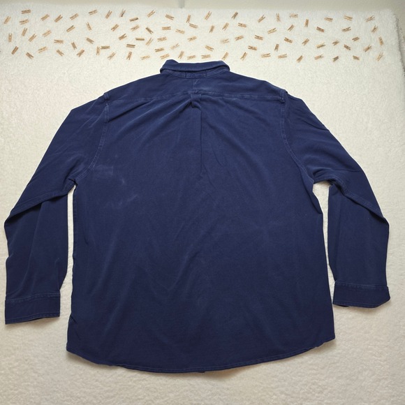 Ralph Lauren Featherweight Mesh Button Down Shirt Long Sleeve - Mens - Picture 13 of 14